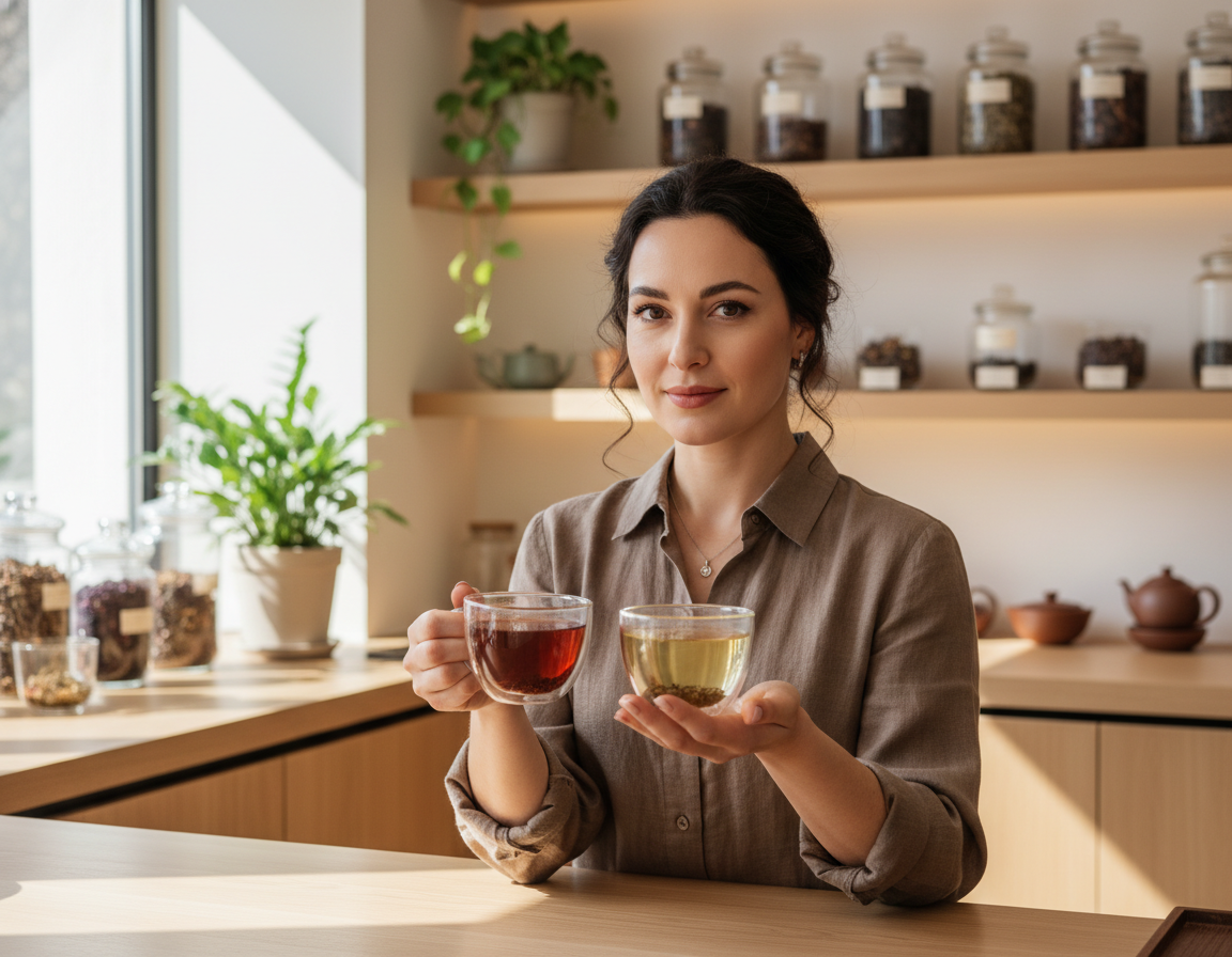 Červený a zelený rooibos: jaký je mezi nimi rozdíl?
