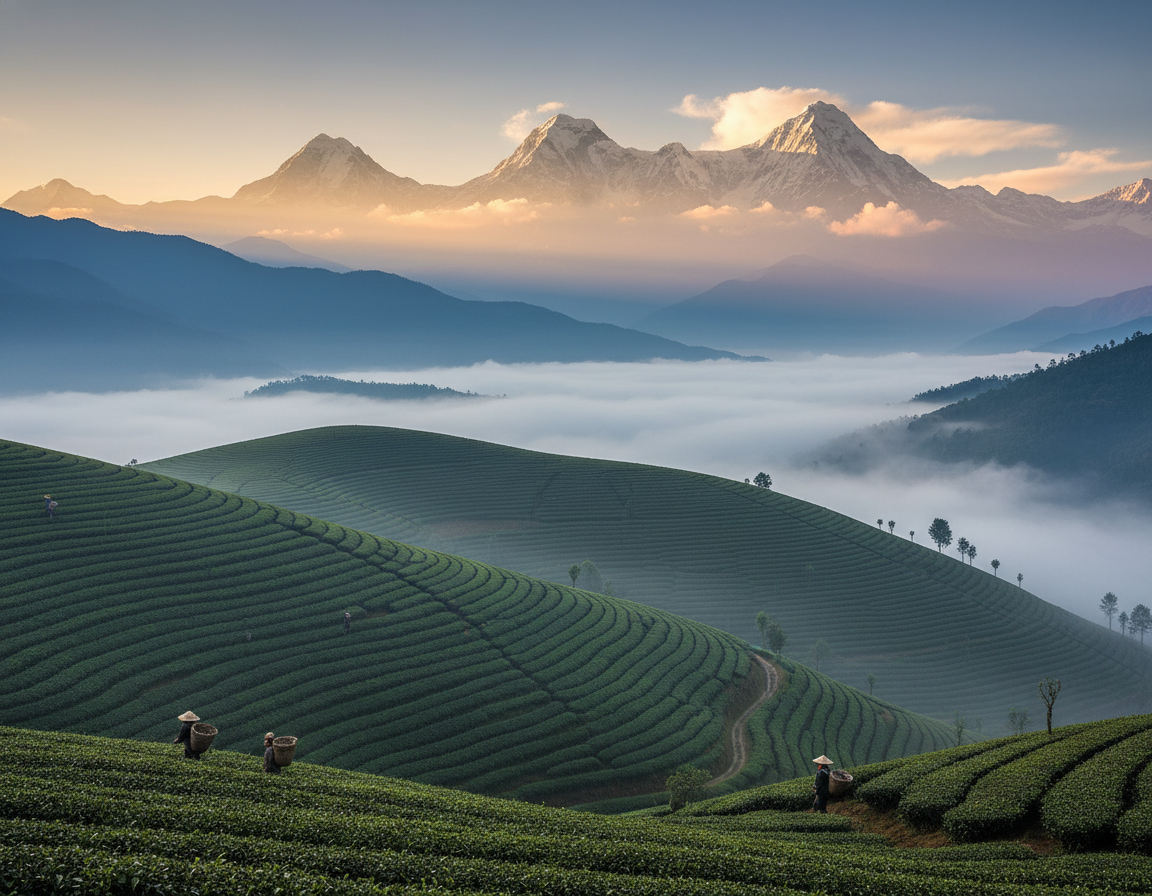 Nepal Guranse Handrolled: Ručně zpracovaný černý čaj z vysokohorských plantáží