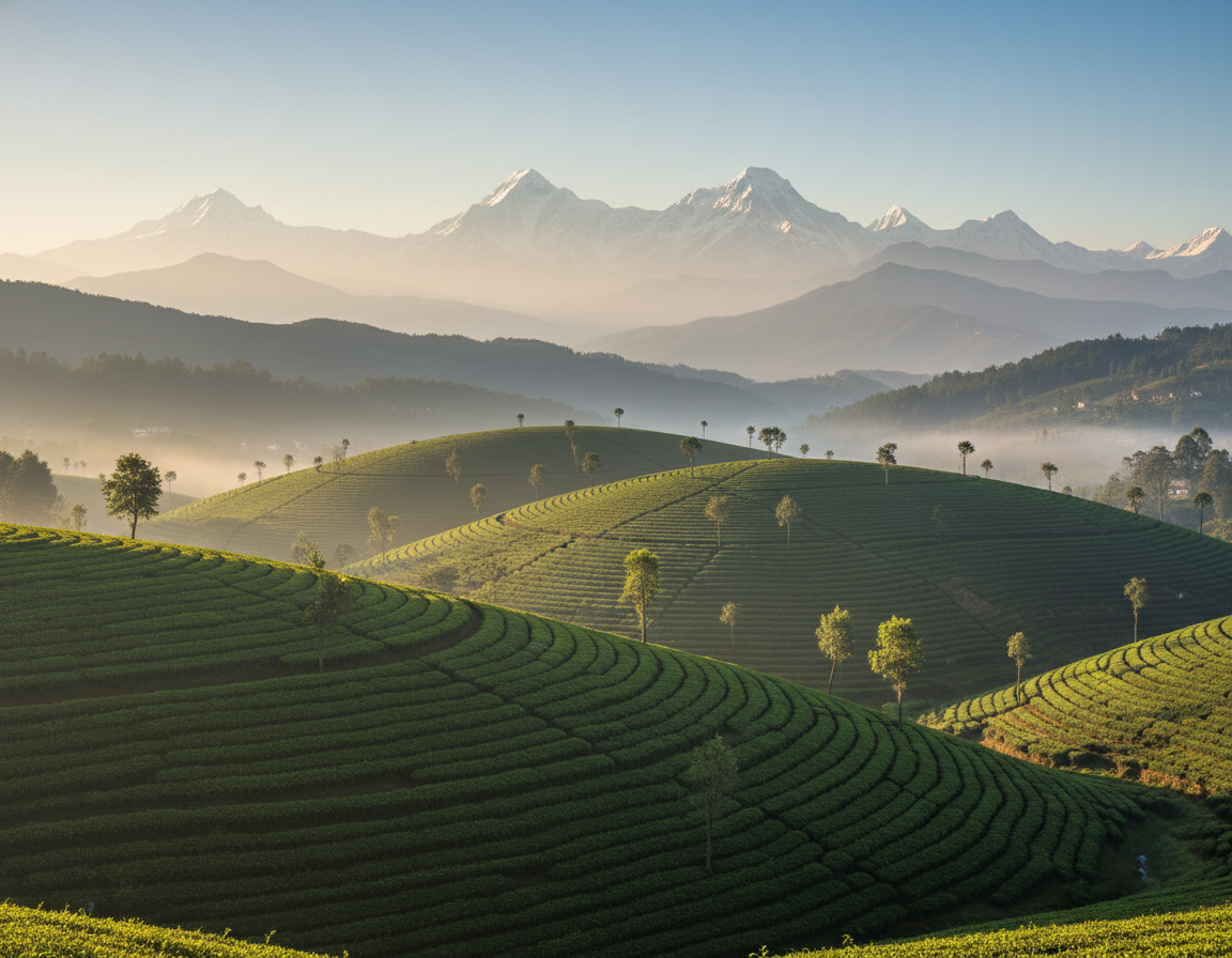 Mim: Darjeeling, který roste s výhledem na Everest