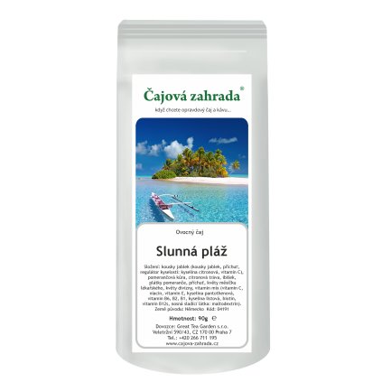 Slunná pláž – ovocný sypaný čaj (Varianta ovocný čaj 1000g)