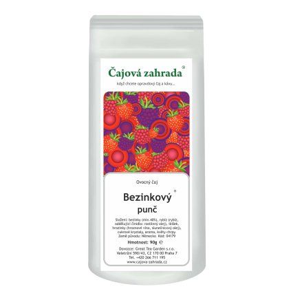 Bezinkový punč ® – ovocný sypaný čaj (Varianta ovocný čaj 1000g)
