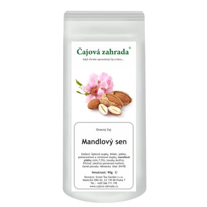 Mandlový sen – ovocný sypaný čaj (Varianta ovocný čaj 1000g)