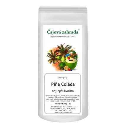 Piňa Colada – ovocný sypaný čaj (Varianta ovocný čaj 90g)