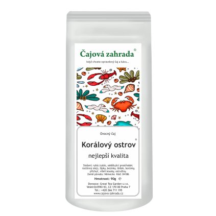 Korálový ostrov ® – ovocný sypaný čaj (Varianta ovocný čaj 90g)