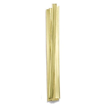 Uzavírací zlatá spona na sáček 15 cm (Varianta sponka 50ks)