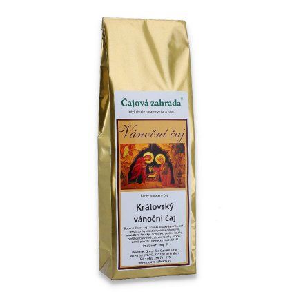Královský vánoční čaj – kořeněný černý čaj (Varianta černý čaj 500g)