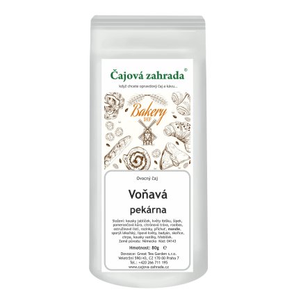 Voňavá pekárna – ovocný sypaný čaj (Varianta ovocný čaj 500g)