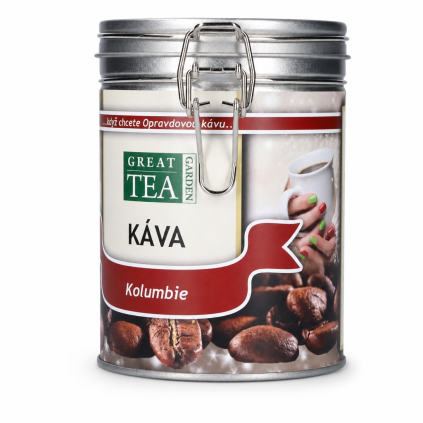 Vánoční káva Kolumbie v dóze – 100% arabica (Varianta mletá 200g)