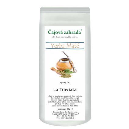 Mate La Traviata – ovocně laděné yerba maté (Varianta mate čaj 90g)