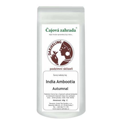 India Darjeeling Ambootia Autumnal – černý čaj (Varianta černý čaj 1000g)