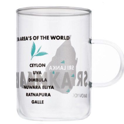 Čajová sklenička Tea Čajové země, 300 ml (Varianta Varianta Ceylon)