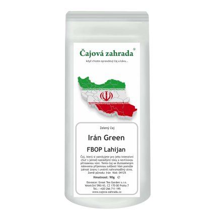 Irán Green Lahijan FBOP – íránský zelený čaj (Varianta zelený čaj 1000g)