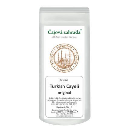 Turecký čaj Cayeli – černý čaj z oblasti Rize (Varianta černý čaj 90g)
