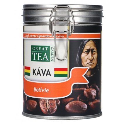 Bolivijská káva v dóze