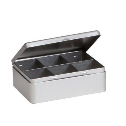 Čajová kazeta Silver Tea 6