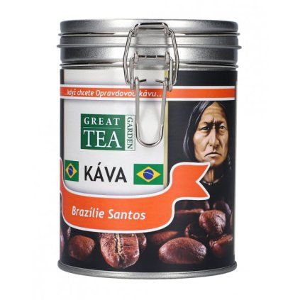 Brazilská káva v dóze - Santos