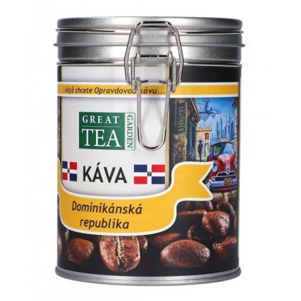 Káva arabica v dóze - Dominikánská republika