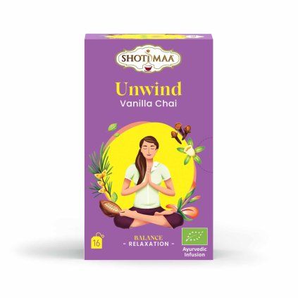 SHOTI MAA - Unwind - Večerní čaj - ajurvédský Yogi čaj
