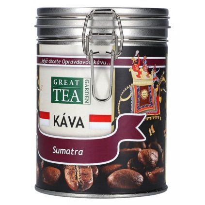 Káva Sumatra v dóze – 100% Arabica Latino Café (Varianta zrnková 200g)