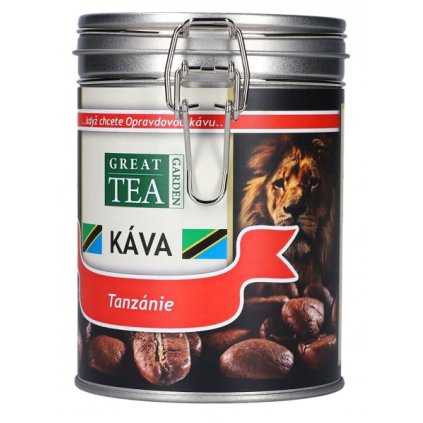 Káva Tanzánie v dóze – 100% Arabica Latino Café (Varianta zrnková 200g)