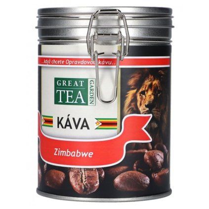 Káva arabica v dóze - Zimbabwe
