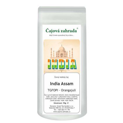 India Assam TGFOPI Orangajuli – černý čaj z první sklizně (Varianta černý čaj 500g)