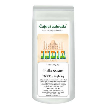 India Assam TGFOPI Keyhung – černý čaj z druhé sklizně (Varianta černý čaj 500g)