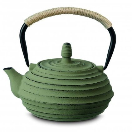 litinova konvice ainu zelena 700 ml s podlozkou a2fa1f48