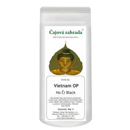 Vietnam OP Ho Či Black – černý čaj bez aromatizace (Varianta černý čaj 1000g)