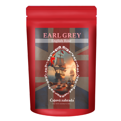 Earl Grey English Rose – černý ochucený čaj (Varianta černý čaj 500g)