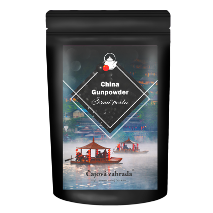 China Black Gunpowder Tea - Černá perla - černý čaj (Varianta černý čaj 1000g)