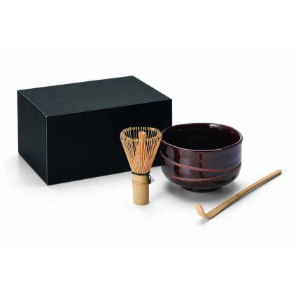 Matcha set Katsumi s čajem Matcha Nara