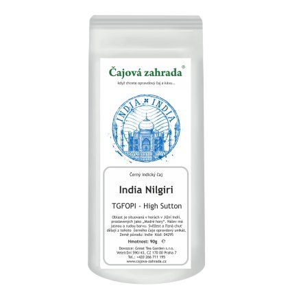 India Nilgiri TGFOPI High Grown Sutton – černý čaj (Varianta černý čaj 1000g)