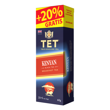 TET Kenya Black Tea 30 sáčků