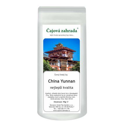 China Yunnan Black FOP – černý čaj z jihozápadní Číny (Varianta černý čaj 500g)
