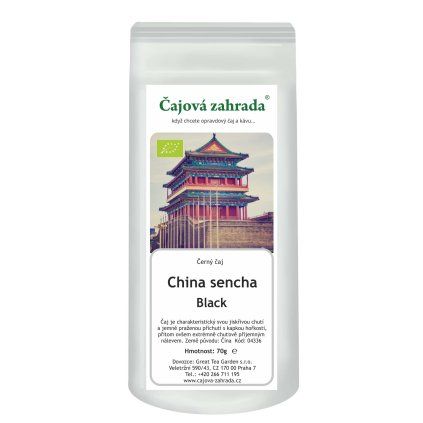 China Black Sencha – černý čaj ze Zhejiang (BIO) (Varianta černý čaj 1000g)
