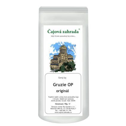Gruzie OP – černý čaj (Varianta černý čaj 500g)