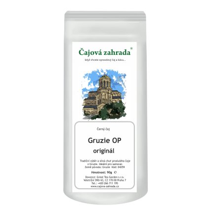 Gruzie OP – černý čaj (Varianta černý čaj 90g)