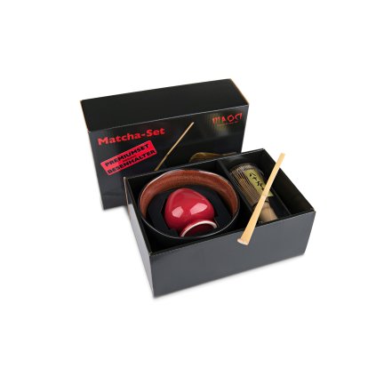 Matcha set Kinu s čajem Matcha Nara