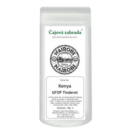 Keňa GFOP Tinderet – černý čaj (Varianta černý čaj 500g)