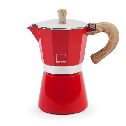 Moka konvice Venezia červená