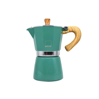 Moka konvice Venezia kouřově zelená