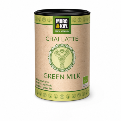 matcha chai latte green milk bio marc kay 250 g 177247bc
