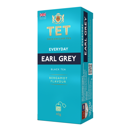 TET Everyday Earl Grey 20 sáčků - černý čaj