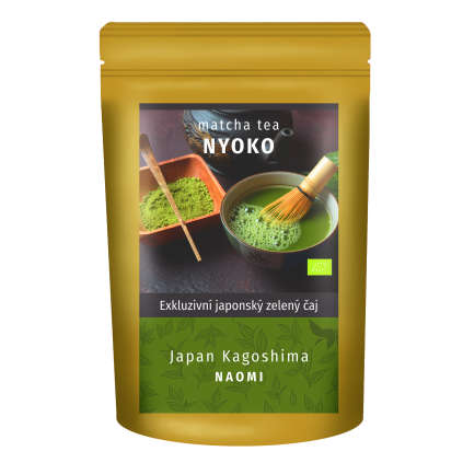 4345 1 japan matcha nyoko kagoshima naomi bio 100g zeleny caj