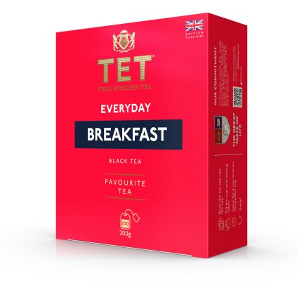 TET Everyday Breakfast 100 sáčků - černý čaj