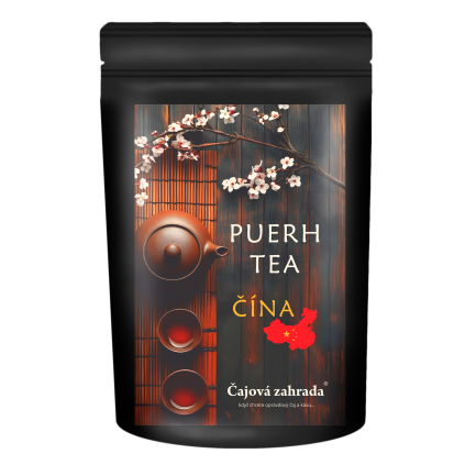 Puerh Tea Originál – čínský pu-erh z Yunnanu (Varianta černý čaj 1000g)