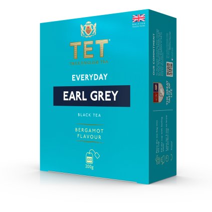 TET Everyday Earl Grey 100 sáčků - černý čaj