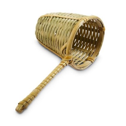 bambusove sitko solo rucne pletene s dlouhym uchytem 05d99f4b