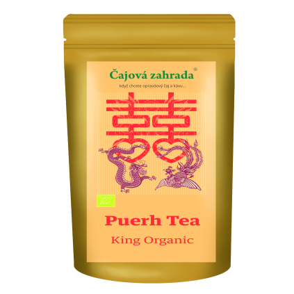 Puerh Tea King Organic – černý pu-erh z Yunnanu BIO (Varianta černý čaj 1000g)